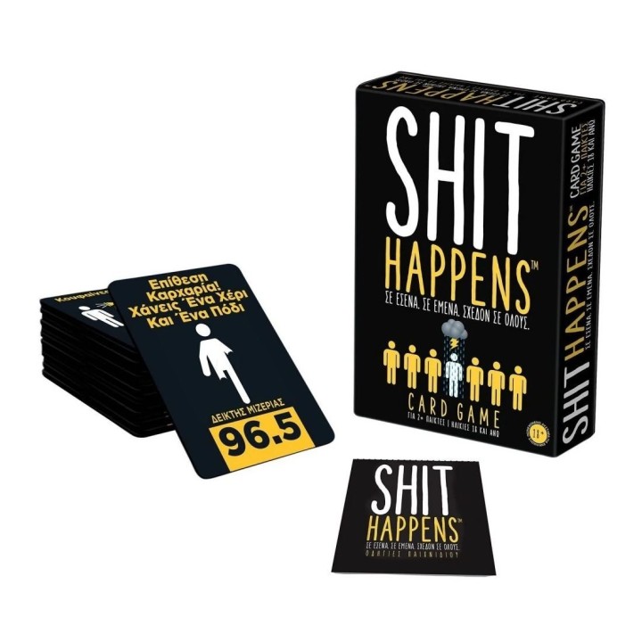As Company Επιτραπέζιο Παιχνίδι Shit Happens Για Ηλικίες 18+ Χρονών Και 2+ Παίκτες