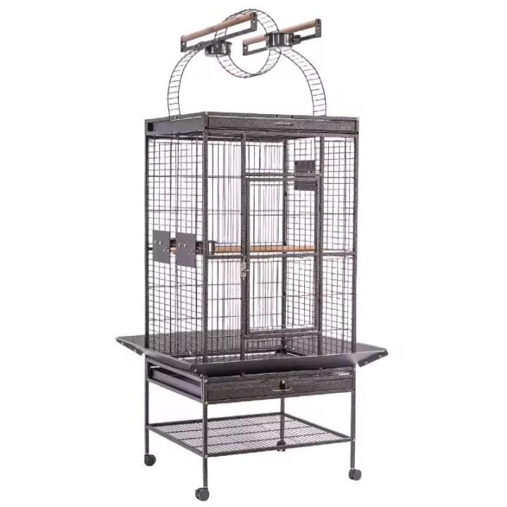 Κλουβι για Παπαγάλους 170x60x55 Ιδανικό για Ringneck Alexandrines African Grey Eclectus και Πολλά Άλλα - Premium Quality Luxurious Metal Large Bird