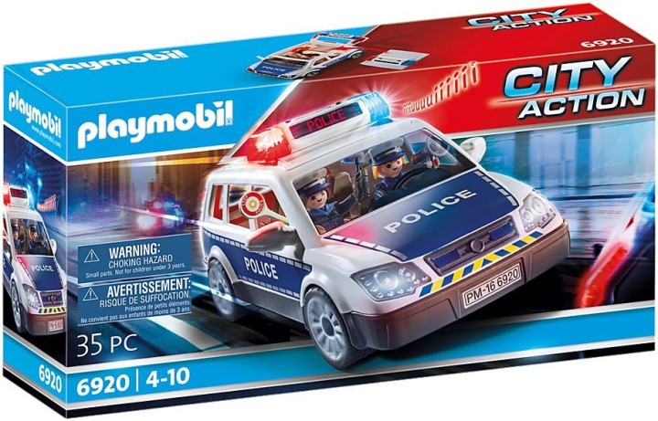 Playmobil City Action Αστυνομικό Όχημα Με Φώτα Και ´Ηχο 6920 Για 4-10 Ετών