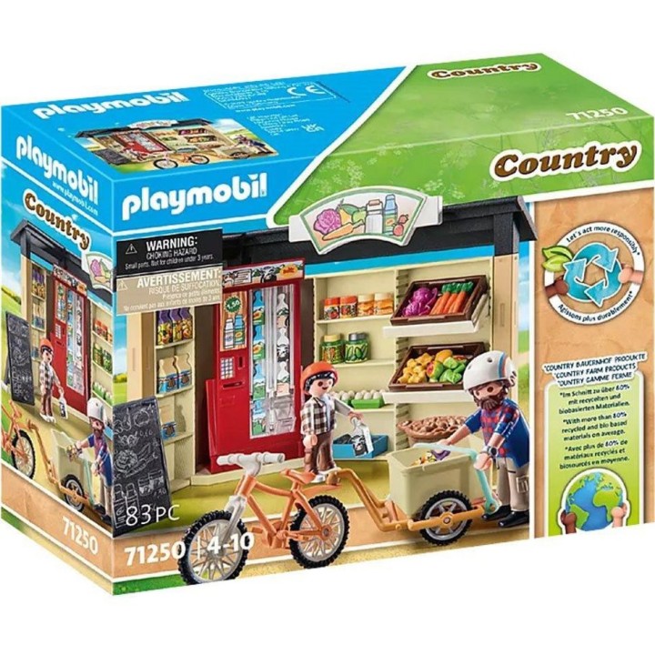 Playmobil Country Κατάστημα Βιολογικών Προϊόντων 71250 Για 4-10 Ετών