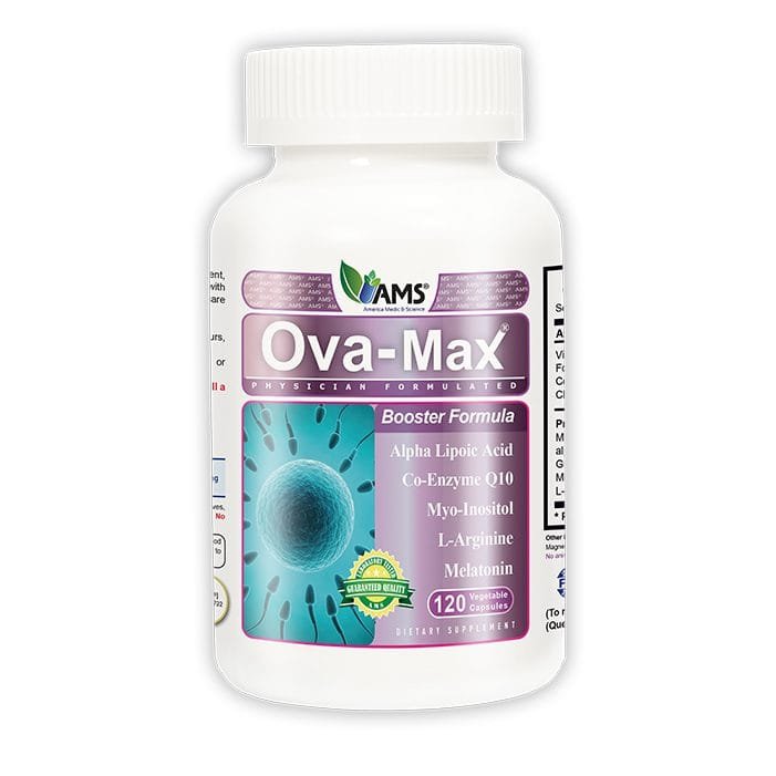 AMS® Ova-Max® για Βελτίωσης της Ποιότητας των Ωαρίων αλλά και των Εμβρύων - ovamax