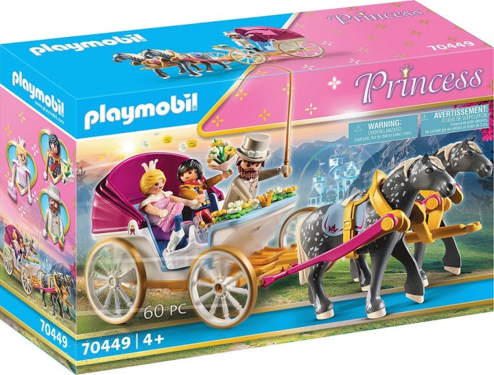 Playmobil Princess Πριγκιπική Άμαξα 70449 Για 4+ Ετών