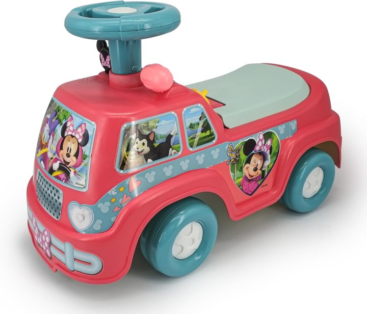 Kiddieland 063875 Disney Minnie Mouse Camping Van Activity Ride On