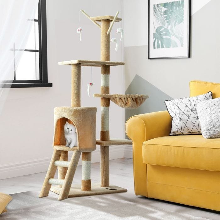 Δέντρο Γάτας - Ονυχοδρόμιο 50 x 35 x 132 cm PawHut D30-166 - Cat Tree