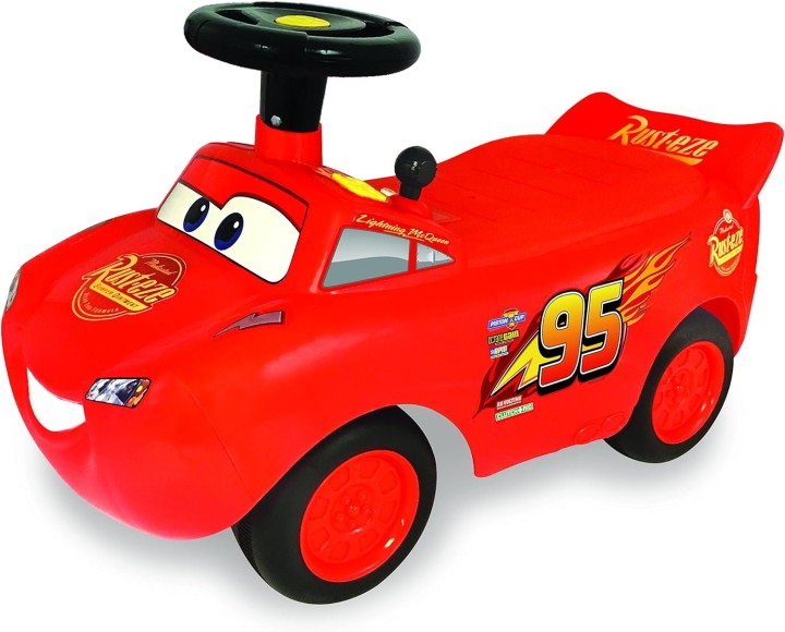 Kiddieland Toys Limited My Lightning McQueen Racer Ride On,Multi 055459, Large