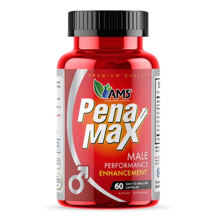 AMS® PenaMax Συμπλήρωμα Διατροφής Για Αύξηση και Απόδοση Της Σεξουαλικής Επιθυμίας