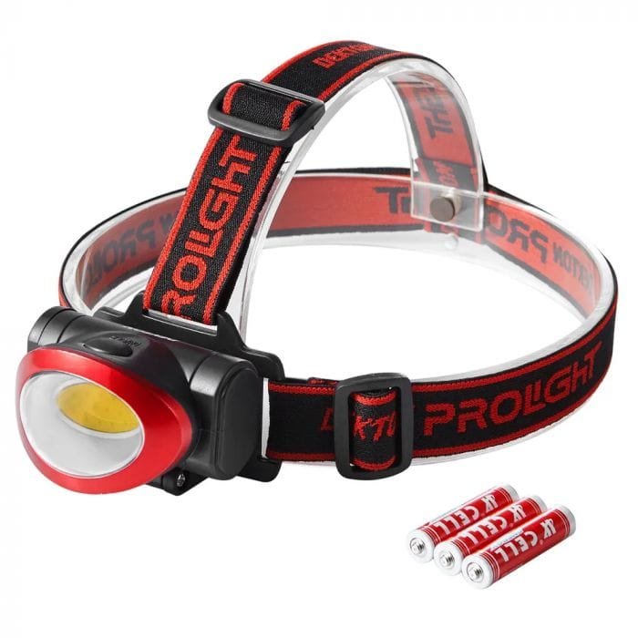 Dekton DT50511 Pro Light XA55 Pathfinder Head Strobe Light 55 Lumens Torch Lamp 10m Distance