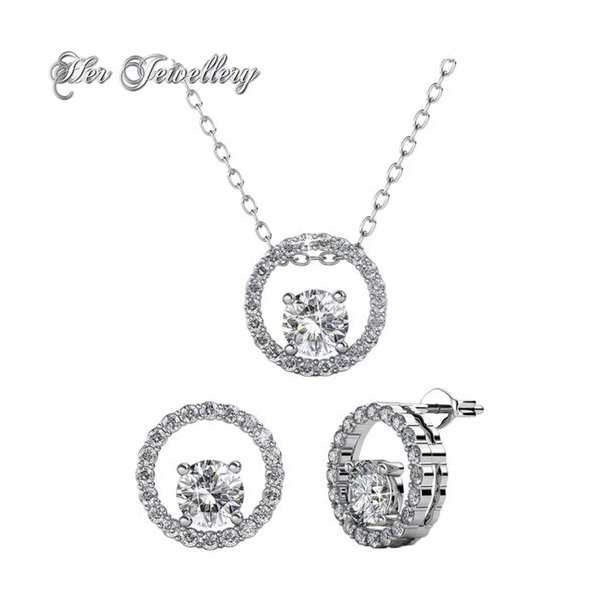 Σετ Κολιέ & Σκουλαρίκια Desiree της Her Jewellery
