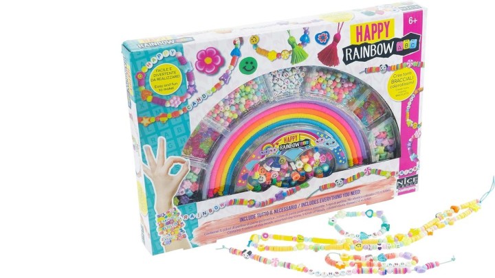Nice 87006 Κοσμήματα Girabrilla Rainbow Σετ Κατασκευων Με Χάντρες Για Παιδιά 6+ Ετών