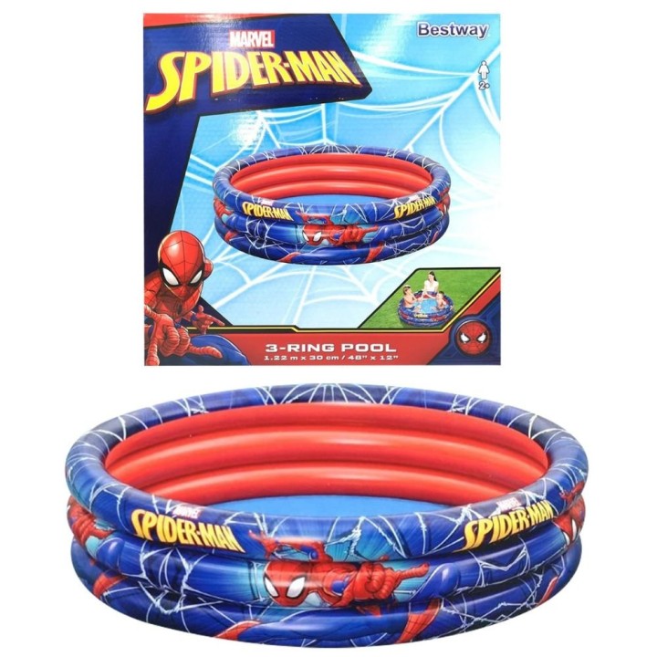 ΠΙΣΙΝΑ ΦΟΥΣΚΩΤΗ SPIDERMAN 122x30cm BestWay 98018 - 7704133