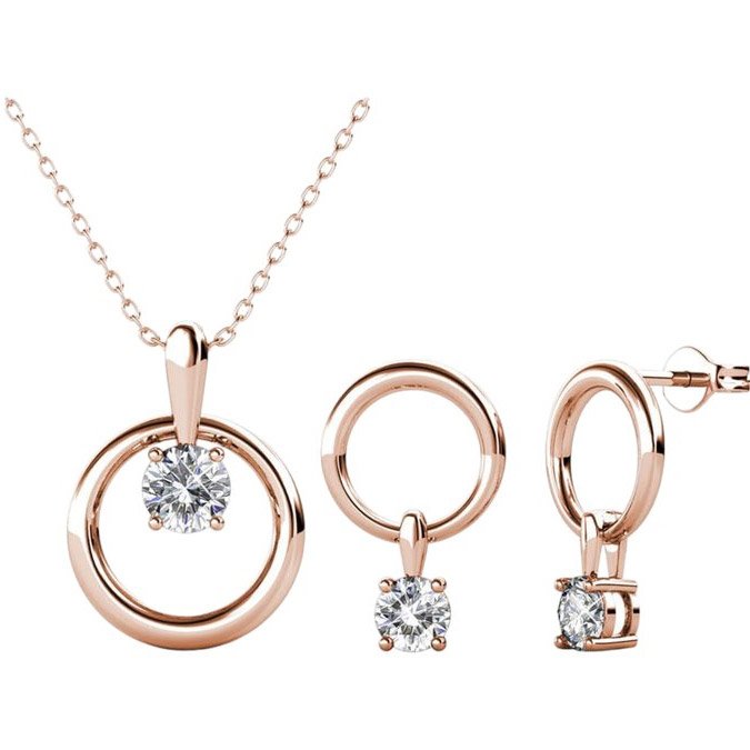 Σετ Κολιέ & Σκουλαρίκια Octavia της Her Jewellery
