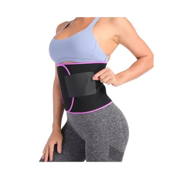 Neoprene Ρυθμιζόμενη Ζώνη Εφίδρωσης & Αδυνατίσματος για Άνδρες και Γυναίκες - LARGE