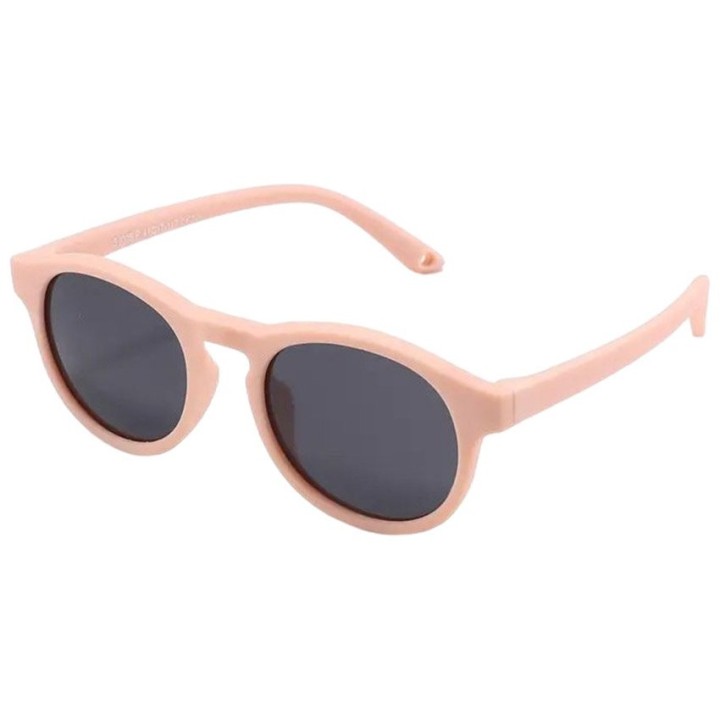 Παιδικά Γυαλιά Ηλίου Pastel Pink Polarized Kids Sunglasses With Strap Small Anti Uv For 0-3 Years Baby Girls Color Pink