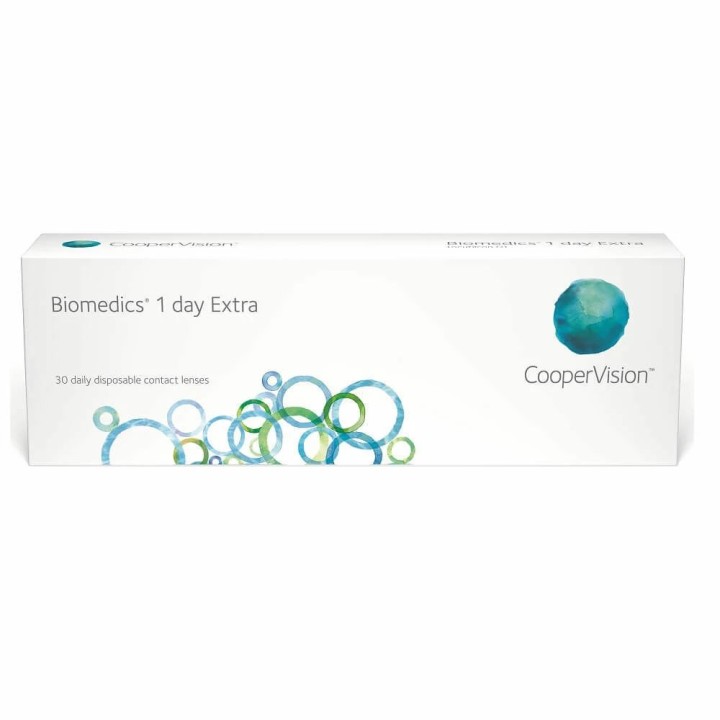 30 Ημερήσιοι Φακοί Επαφής Μυωπίας Biomedics 1 day extra