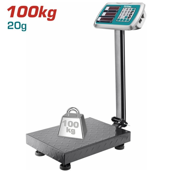 TOTAL Ζυγαριά Ηλεκτρονική 100Kg TESA31001