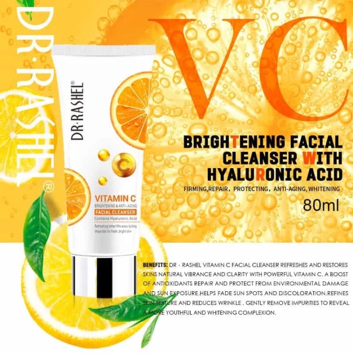 Βιταμίνη C Καθαριστικό Προσώπου 80ml - Vitamin C Facial Cleanser 80ml - Dr Rashel