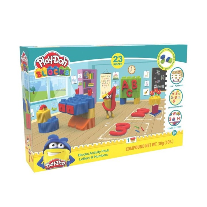 Play-Doh Blocks Letters Numbers Activity Pack Bld-3402
