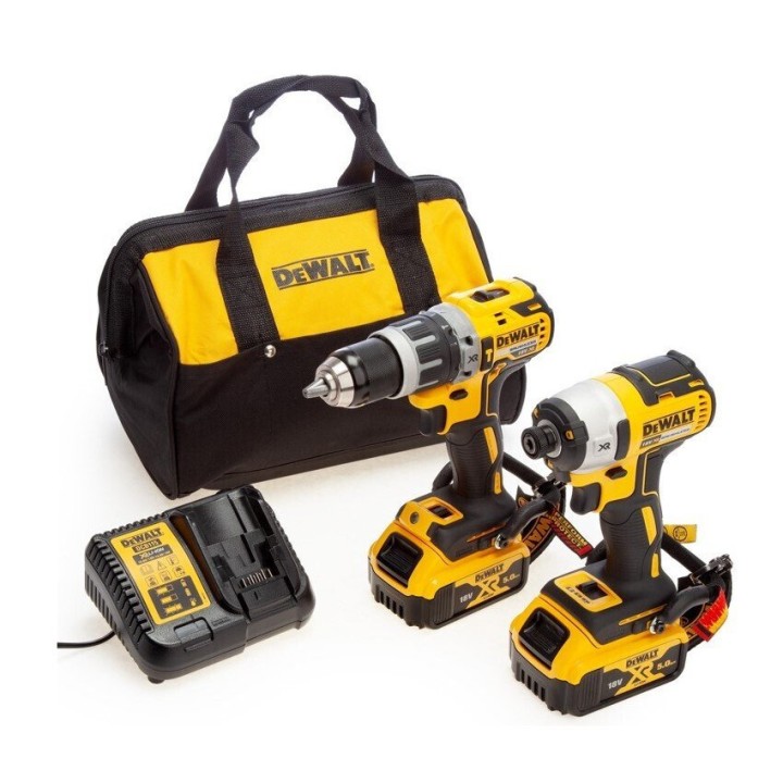 Dewalt Dck266P2Lr Σετ Παλμικό Κατσαβίδι 18V Με 2 Μπαταρίες 5Ah
