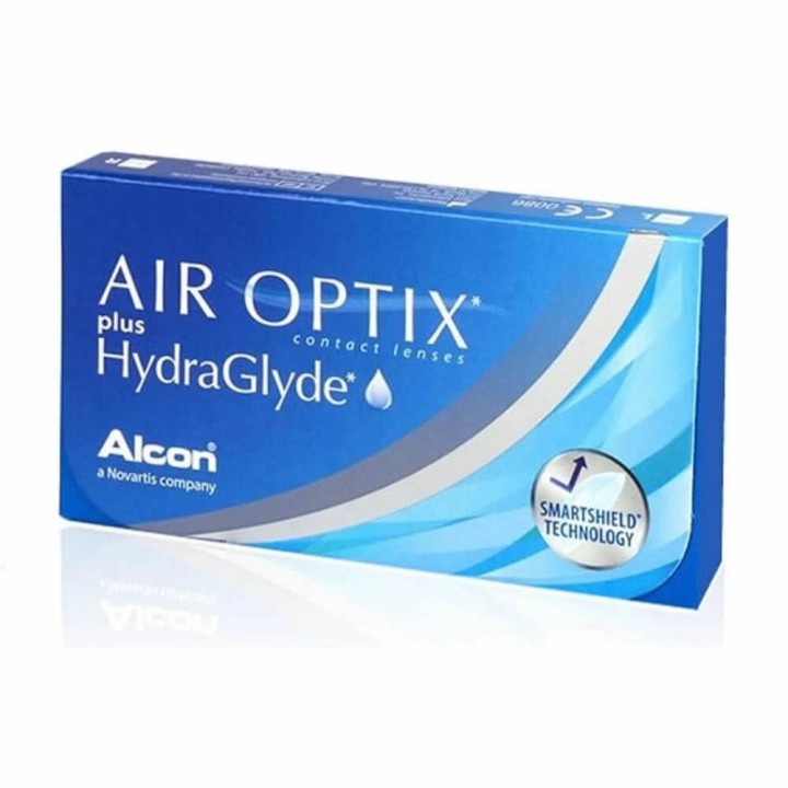 6 Μηνιαίοι Μαλακοί Φακοί Επαφής Μυωπίας Air Optix Plus HydraGlyde της Alcon - airoptix