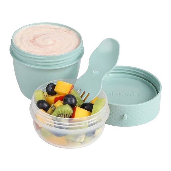 Sistema Renew Snack Capsule To Go Pastel Green 515Ml