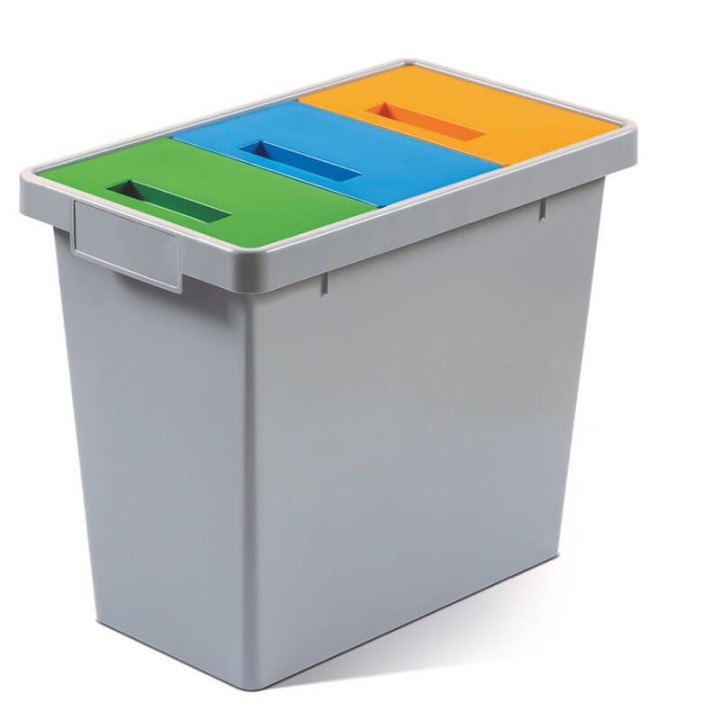 Κάδος Ανακύκλωσης Polymax 40L Indoor Waste Presorting - Ιδανική Λύση για Γραφεία bin