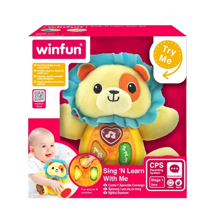 Winfun Sing 'N Learn With Me - Caesar the Lion