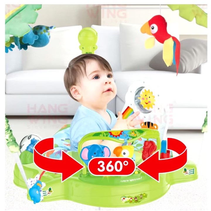 Tiibaby – Baby Jumper with Music & Lights – Green