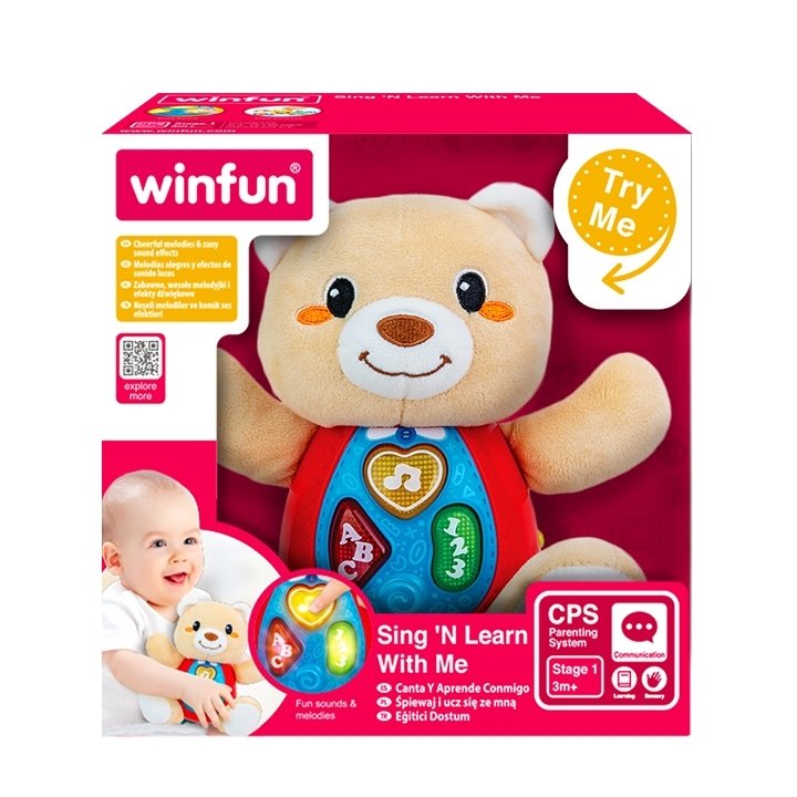 Winfun Sing 'N Learn With Me - Bear