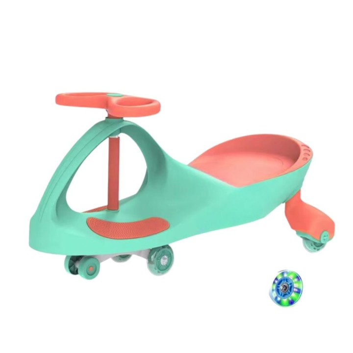 Wiggle Car Παιδικό Αυτοκινητάκι Με 12 Βραβεία Παγκοσμίως! 81x31x42cm Τιρκουαζ Παστελ
