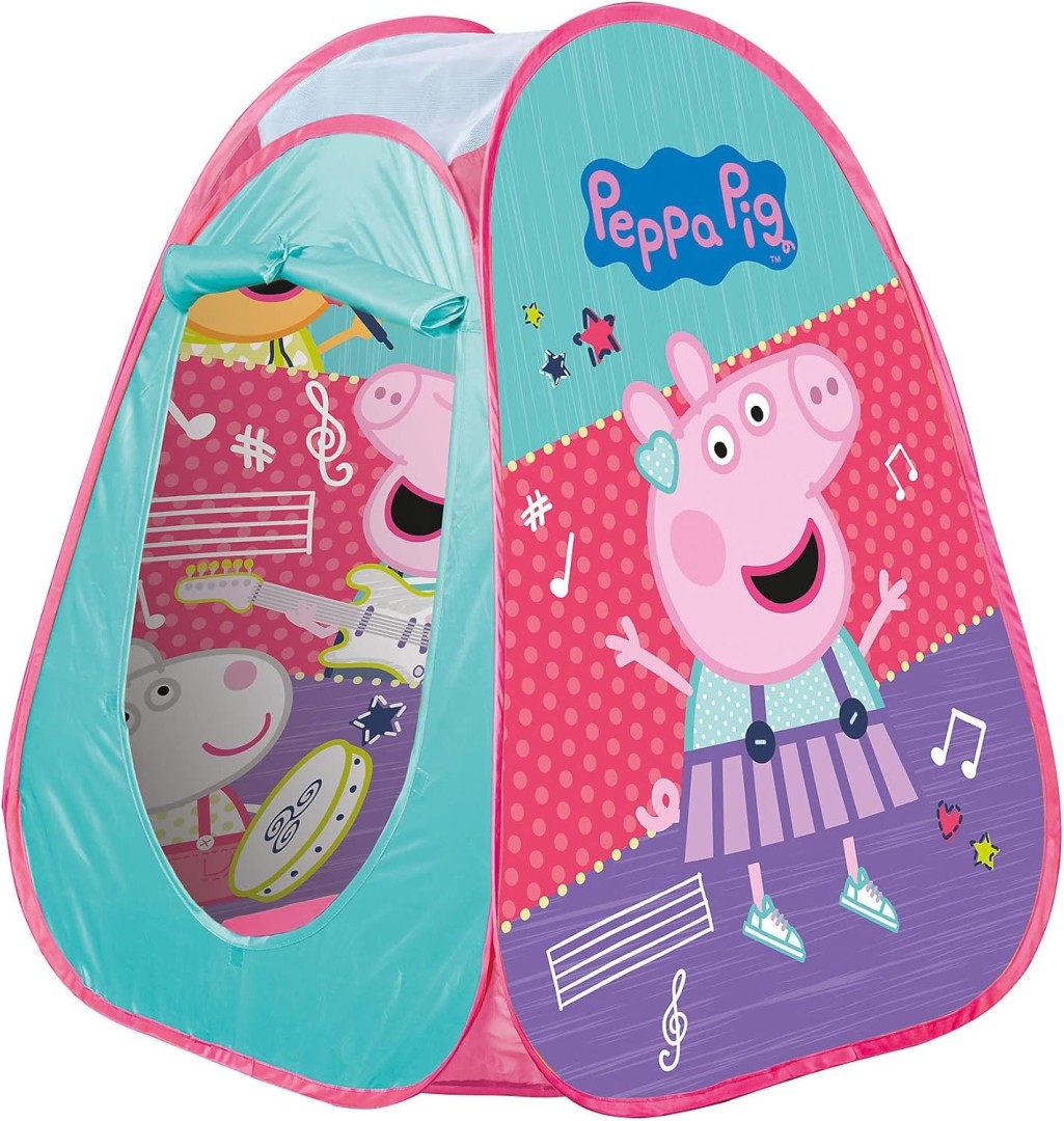 John 72844 Παιδική Σκηνή Pop Up Peppa Pig Ροζ για 3 χρονών και άνω