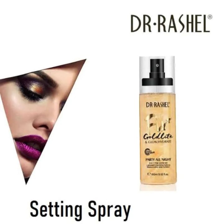 Setting Spray Goldlite Fix 100ml - Dr Rashel