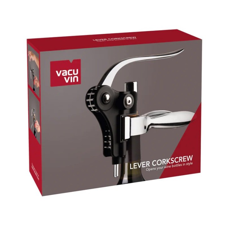 Vacu Vin Lever-type corkscrew horizontal