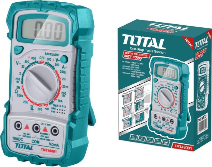 Total Ψηφιακό Πολύμετρο TMT46001