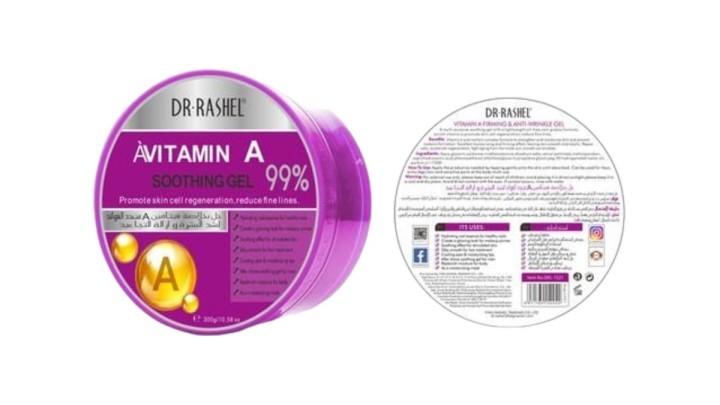 Vitamin A Soothing Gel 300g - Dr Rashel