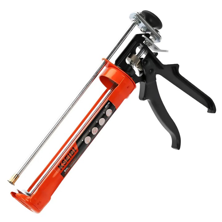 Pistola Silicona 9” 220mm Caulking Gun General Duty Kseibi 291710