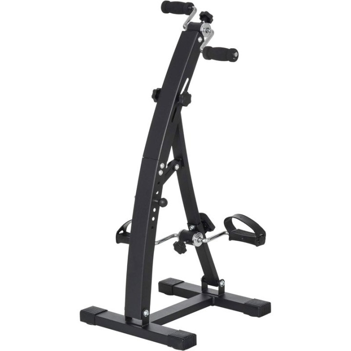 HOMCOM Διπλή Πεταλιέρα Χεριών - Ποδιών HOMCOM A90-158BK 40 x 42.5 x 100 cm