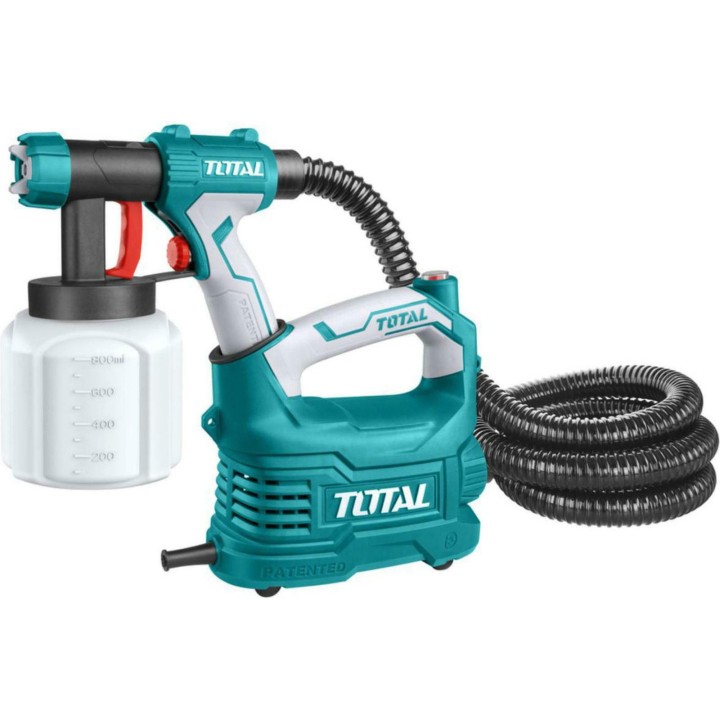 Total TT5006 Ηλεκτρικό Πιστόλι Βαφής 500W με Δοχείο 0.8lt