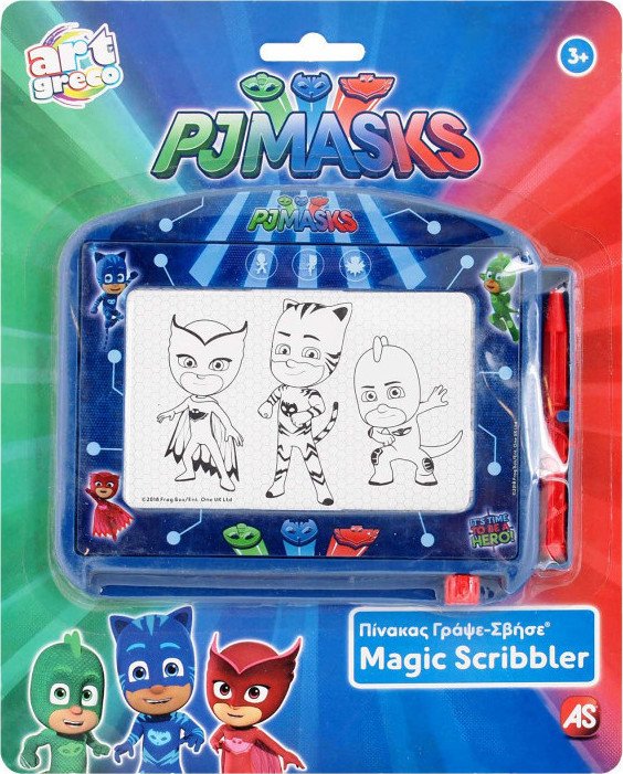 As company Πίνακας Γράψε Σβήσε PJ MASKS Travel 1028-13062