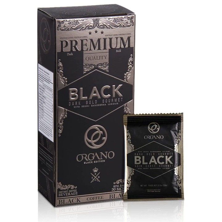 Στιγμιαίος Καφές Black Coffee Gourmet της Organo Gold Coffee