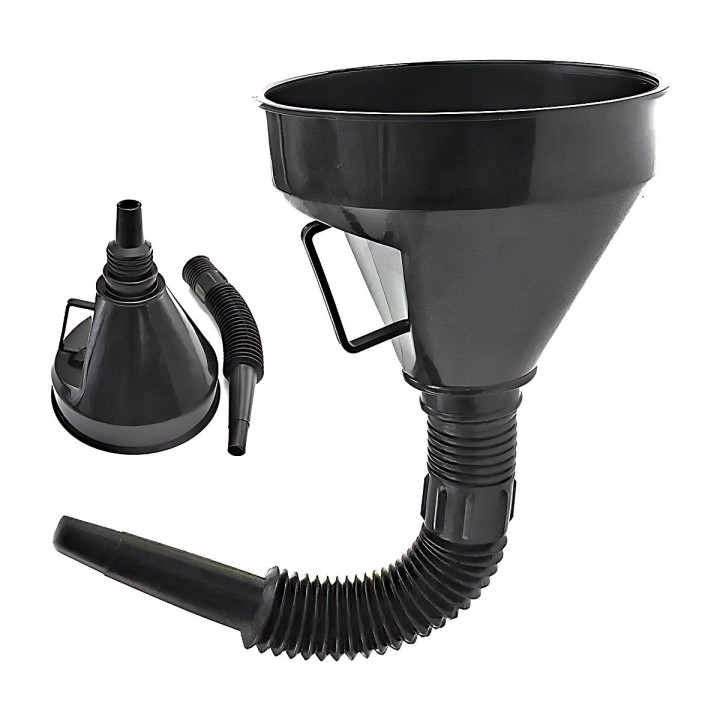 DEKTON DT85938 Flexi Funnel with Handle & Inbuilt Particle Filter