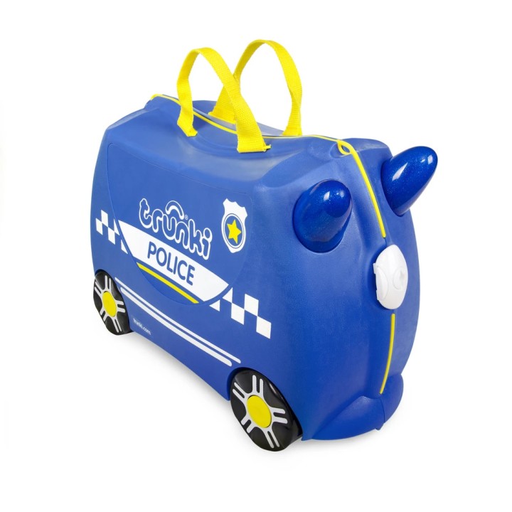 Trunki Percy The Police Car Παιδική Βαλίτσα Ταξιδίου
