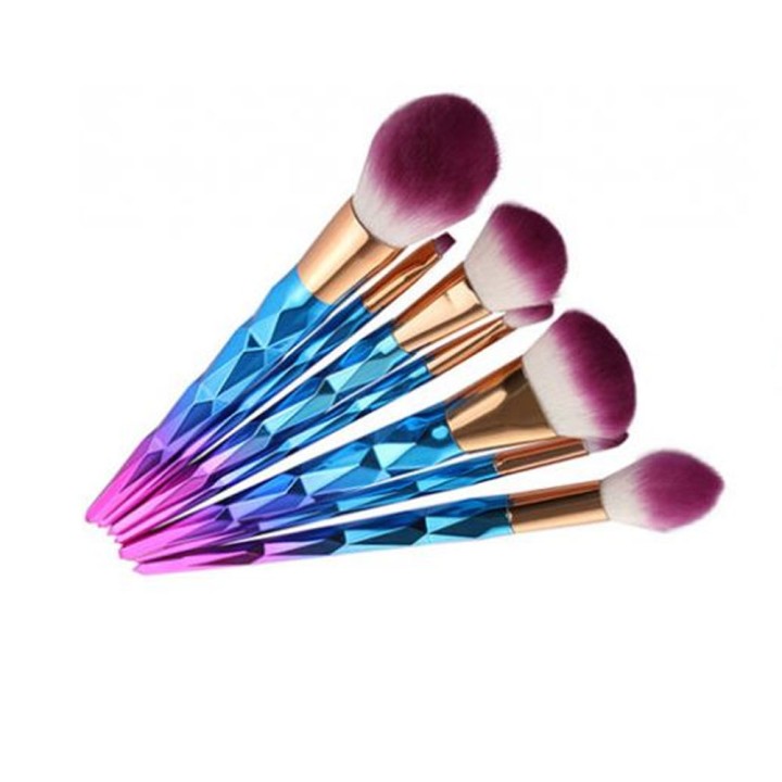 Σετ Με 7 Πινέλα Μακιγιάζ Unicorn-Rainbow (Creative Learning)