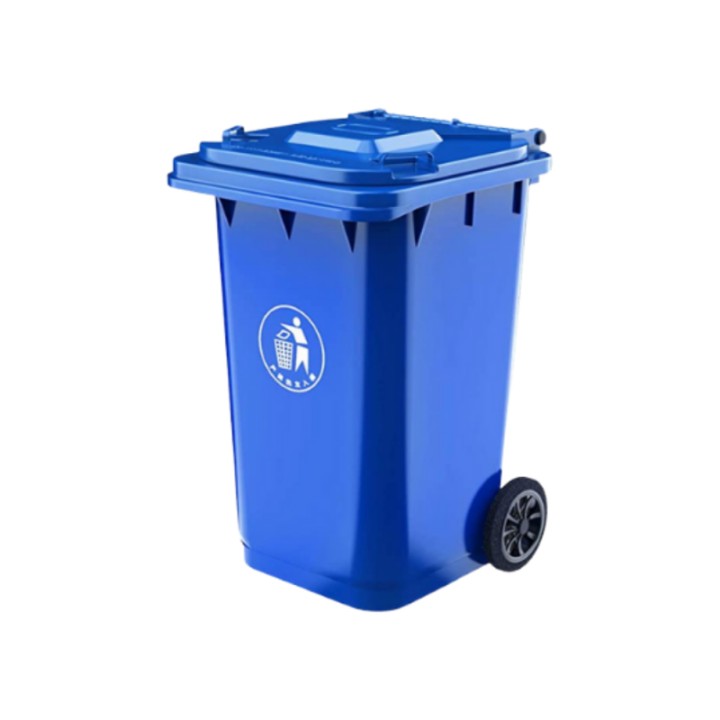 Πλαστικός Κάδος Απορριμμάτων 120L – Μπλέ Gt120Abl