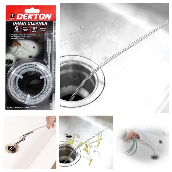 Dekton Drain Cleaner Dt30350 - Για Την Απόφραξη Σωλήνων Αποχέτευσης Κ.Λπ