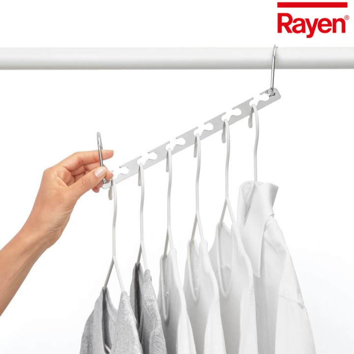 Rayen Κρεμμασταρι Πολλαπλο Χ4 - Rayen Multi Hanger 4 Units, Chrome, 26 X 7.2 X 5.2 And 37.2 Cm