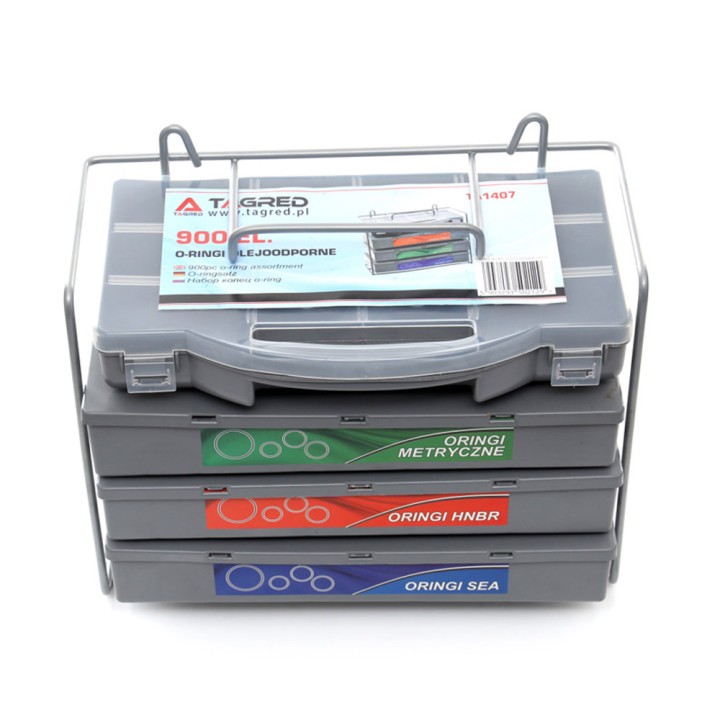 Σετ Λαστιχάκια O-Ring 900 Τμχ Tagred Ta1407