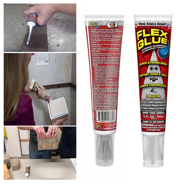 Ισχυρή Αδιάβροχη Κόλλα Σιλικόνης 100Ml