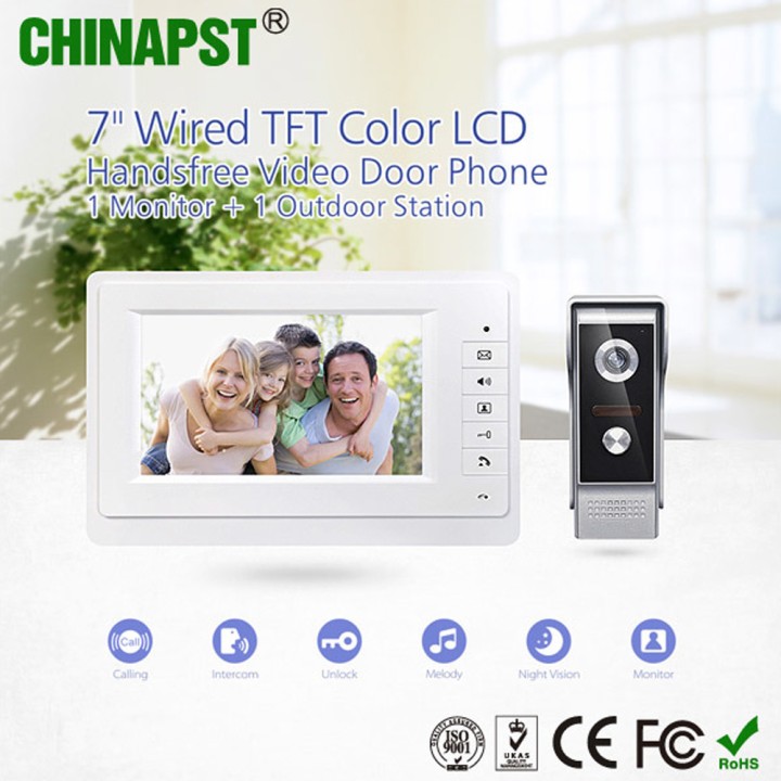 Pst Σύστημα Εξόπορτας Με Έγχρωμη Θυροτηλεόραση