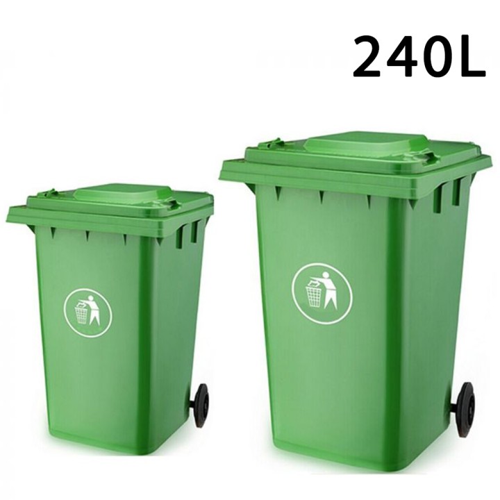 Πλαστικός Κάλαθος Κάδος Απορριμμάτων 240L 90 X 40 X 50Cm Dus-Gt240H Dust Bin