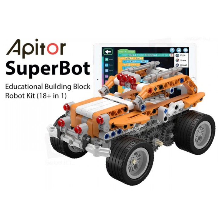 Εκπαιδευτικό Ρομπότ Apitor Superbot 18-Σε-1! - Creative Learning (Creative Learning)